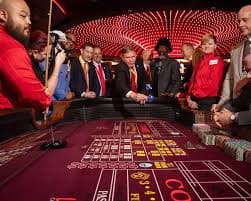 Grand Slam app interface showing live-dealer table lobby Grand Slam app interface showing live-dealer table lobby